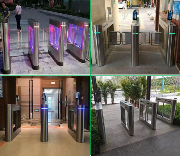 Access Control Turnstile Swing Barrier Applications