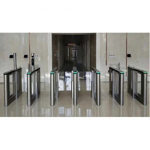 Entry Control Optical Speed Turnstile for Government Buildings