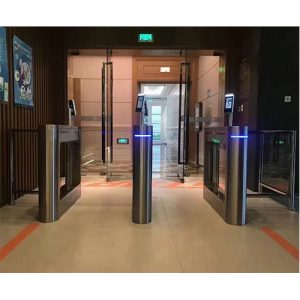 Swing Barrier Optical Turnstile for Government Facility 