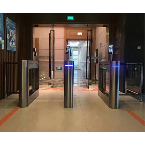 Swing Barrier Optical Turnstile for Government Facilities