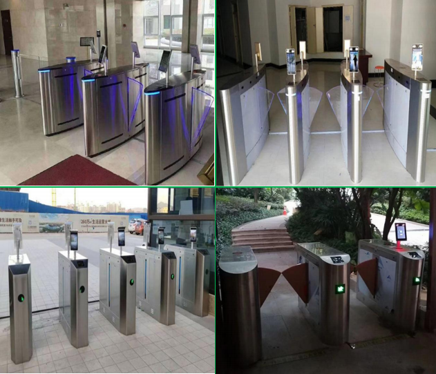 The Applications of Flap Barrier Turnstile